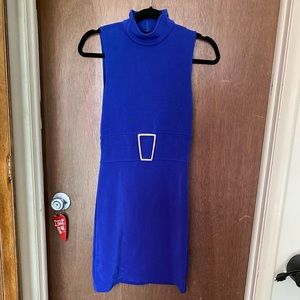 Royal blue dress